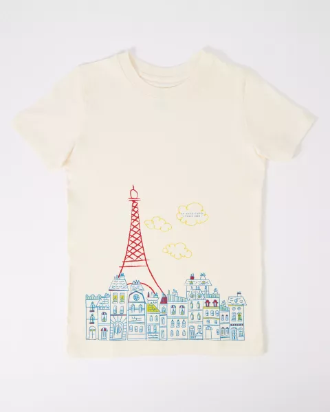 Camiseta niños Tejados Parisinos - Tienda oficial de la Torre Eiffel
