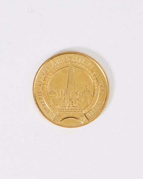 Médaille tour Eiffel 1er étage - Monnaie de Paris