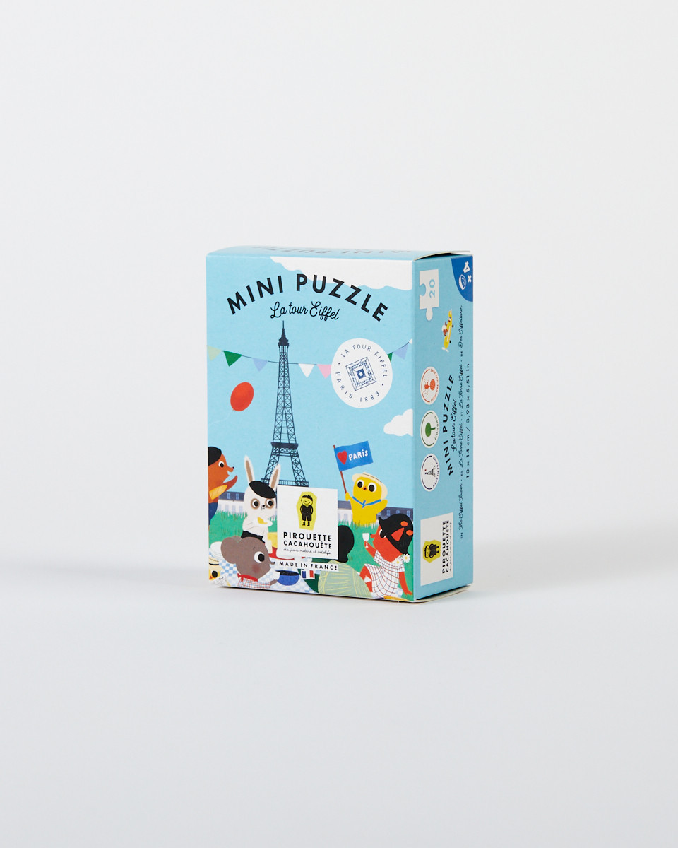 Mini Puzzle tour Eiffel : puzzle pour les enfants