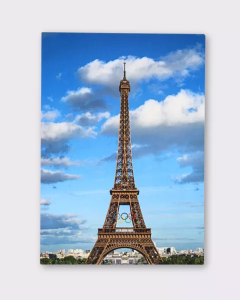 Affiche tour Eiffel Jour 30X40 - La Collection Olympique