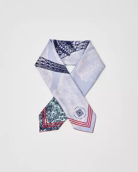 67x67cm Day Silk Scarf - Eiffel Tower Shop