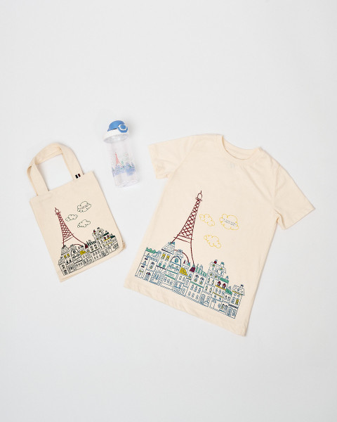 T-shirt enfant Toits de Paris - Boutique officielle de la tour Eiffel