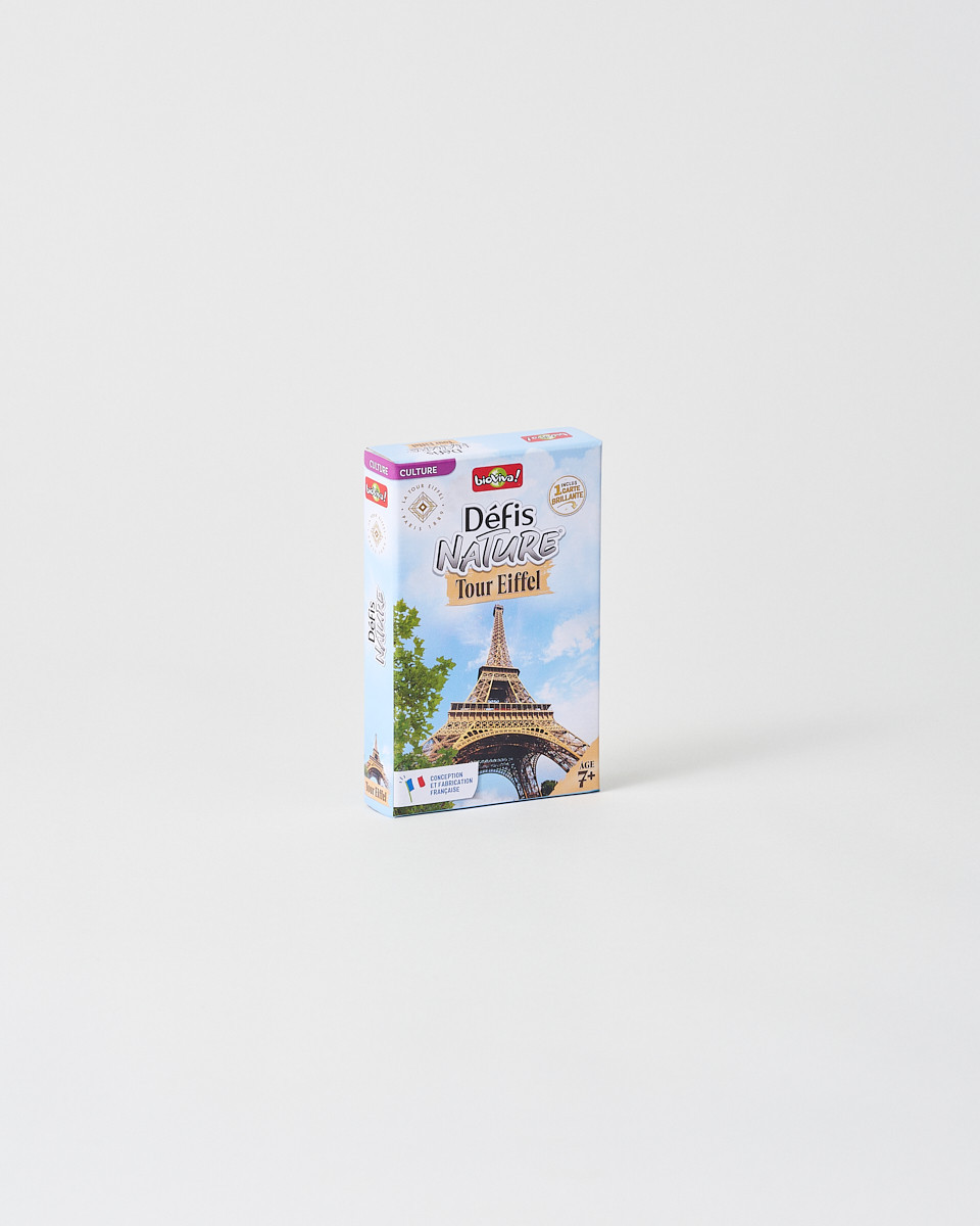 Jeu de cartes Défis nature - Boutique tour Eiffel