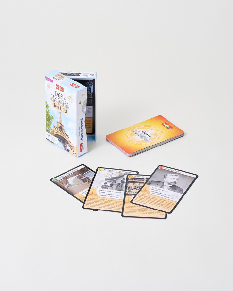 Jeu de cartes Défis nature - Boutique tour Eiffel