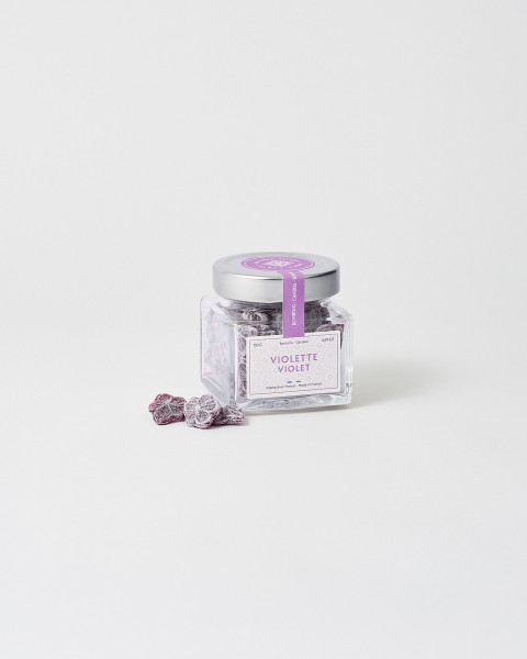Pot de Bonbons 130g Violette - Boutique tour Eiffel