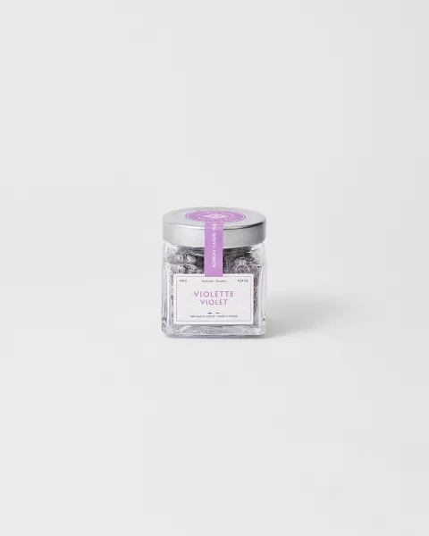 Pot de Bonbons 130g Violette - Boutique tour Eiffel