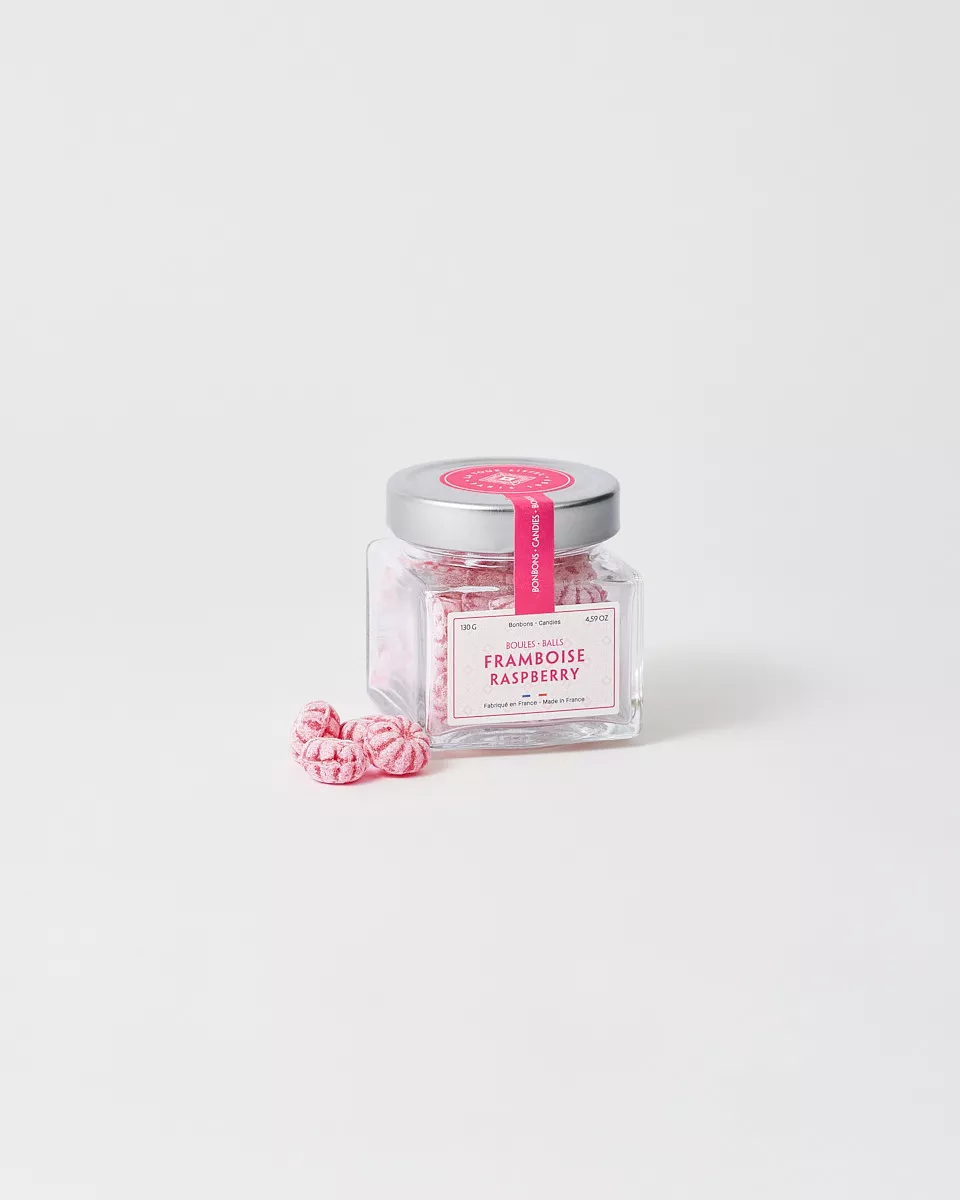 Pot de Bonbons 130g Framboise - Boutique tour Eiffel